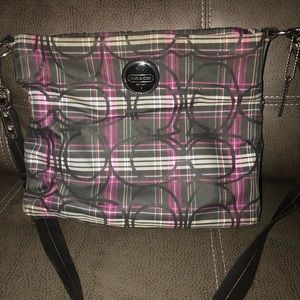 Tartan Plaid Coach Purse